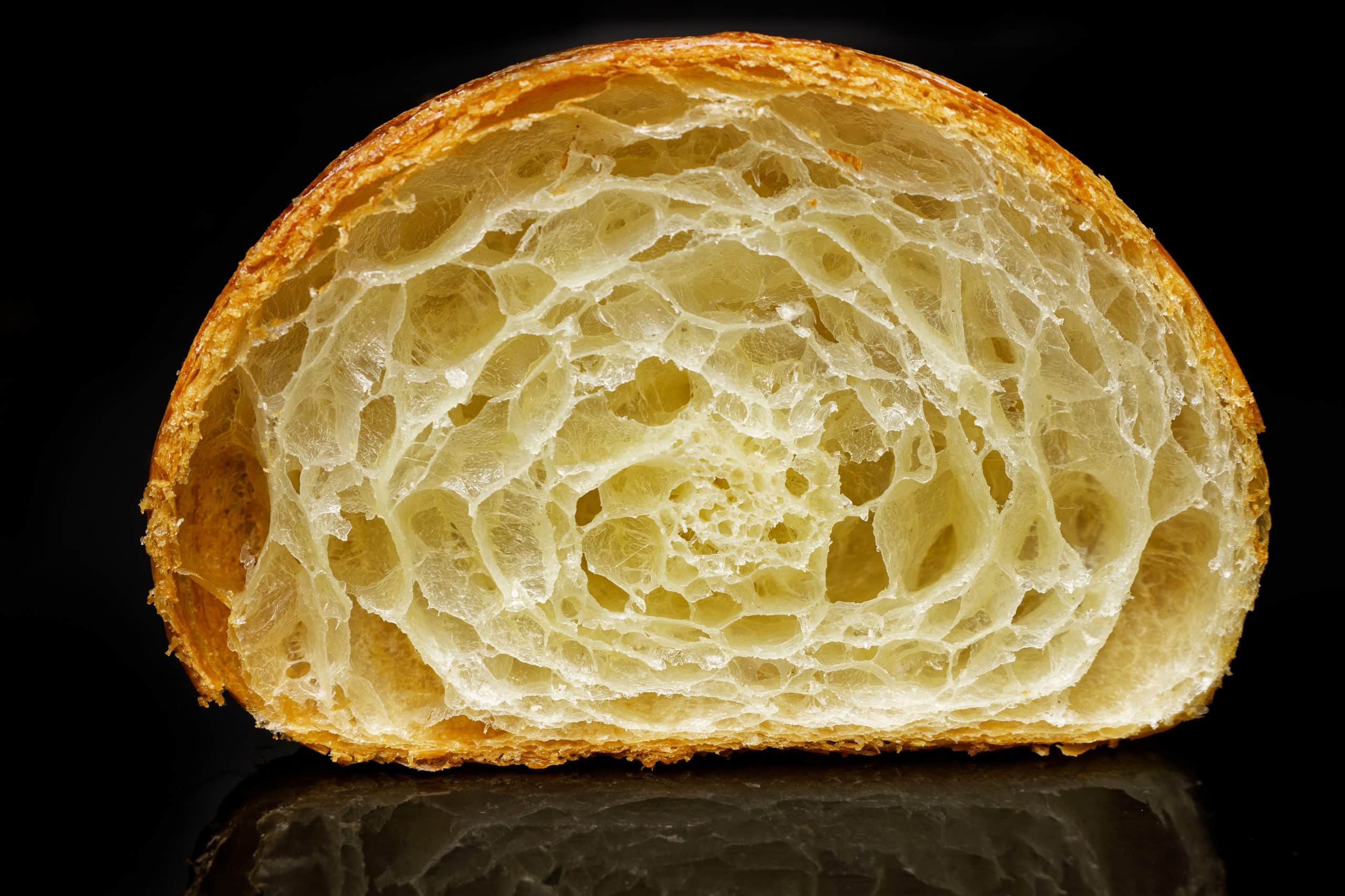 alvéolage croissant - cours de pâte levée feuilletée