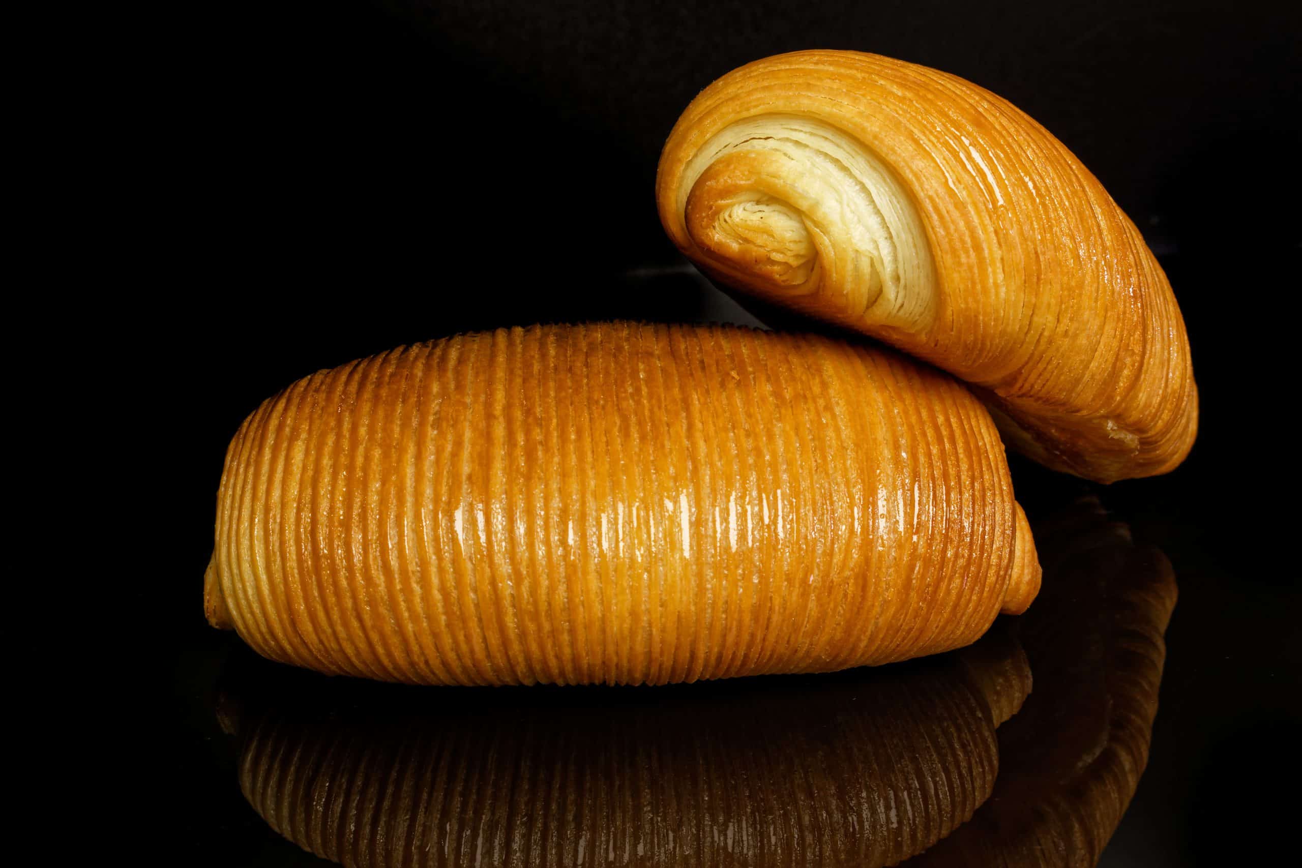 pain au chocolat strié - atelier virtuel viennoiserie